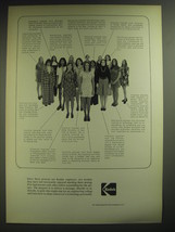 1974 Kodak Corporation Ad - Since these persons are Kodak engineers - £14.53 GBP