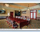 Board Room State Capitol Salt Lake City Utah UT UNP WB Postcard M1 - $4.90