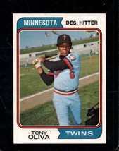 1974 Topps #190 Tony Oliva Nmmt Twins Hof Nicely Centered *X109951 - £6.93 GBP