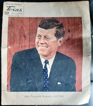 Houston Chronicle Texas Magazine John F Kennedy Dec 1963 - £34.17 GBP