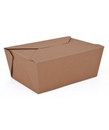 Pack of 160 Champ Pak Retro #4 Kraft No Leak Food Container 7.75&quot; x 5.5&quot;... - $1,240.60 MXN