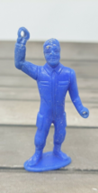 MPC Blue Plastic Man 3.75&quot; Figure Overalls Jumpsuit 1950s 1960s VTG Toys... - £5.44 GBP