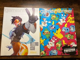 Game Informer 2 Magazines Overwatch 2 Pokémon Sword N Shield 2019 2019 - $11.30