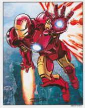 11x14 Inch SIGNED Neal Adams Marvel Comics Avengers Art Print ~ Iron Man - £38.80 GBP