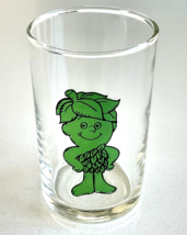 Vintage Jolly Green Giant&#39;s Son Sprout Drinking Glass by Libby 3.5in Tall - £31.60 GBP
