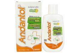 Andantol Gel~100g~Effective Relief of Minor Burns~Excessive Sun Exposure... - £33.76 GBP