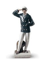 Lladro 01009281 Searching New Horizons Sailor Figurine New - $495.00