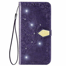 For Huawei Y9 Prime Y5 Y6 P20 P30 Bling Flip Leather Glitter Wallet Case Cover - $44.62