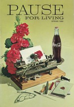 Pause for Living Spring 1969 Vintage Coca Cola Booklet Easter Eggs Rings... - $9.89