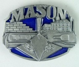 Mason Worker Belt Buckle Metal BU241 - $9.95