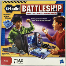 NEW Hasbro U-Build BATTLESHIP The Tactical Combat Game new Open Box - £17.11 GBP