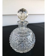 American Brilliant Period Small Ball Shaped Cologne Perfume w Stopper  5&quot; T - £12.41 GBP
