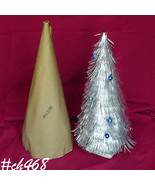 Vintage Aluminum Tabletop Cone Christmas Tree (#CH468) - £37.74 GBP