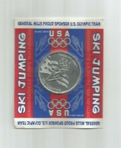 1998 U.S. Olympic Team General Mills Comm Team MEDALLIONS-SKI Jumping &amp; Luge - £6.86 GBP