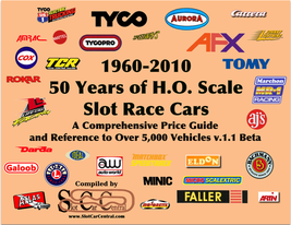 50 Years of HO Slot Car 1960-2010 260pg 5k+ Cars  Reference Price Guide BETA 1.1 - £37.65 GBP
