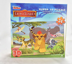 The Lion King Super 3D 24 Piece Jigsaw Puzzle Lion Guard Disney Junior - £21.66 GBP