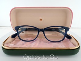 Kate Spade CARLISHA/F (Lhf) Opal Burgundy 52-14-145 Eyeglass Frames - £56.34 GBP