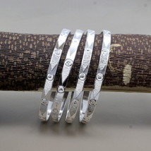 Real 925 Silver Women Bangles Bracelet (Kangan) - £65.28 GBP+