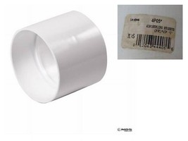 Sewer &amp; Drain Coupling 4&#39;&#39; in. Hub X Hub PVC White - NDS 4P05 - $1.39 CAD