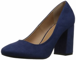 Michael Antonio Women&#39;s Hax Suede Dress Pumps Size 5.5 Navy - $18.99