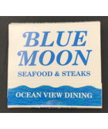 Vintage Blue Moon Saloon Scratch Book Matchbook Redondo Beach Marina CA - $8.59