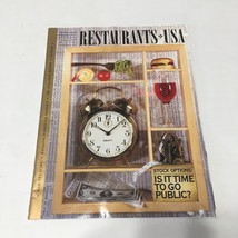 Back issue restaurants USA magazine June July 1996 issue - $365.56 MXN