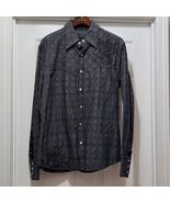 Fender Custom Shop Rock And Roll Religion Snap Button Embroidered Shirt ... - $76.88