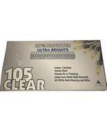 105 Clear Ultra Bright Christmas String Lights Italian Style Indoor Outd... - €12,42 EUR