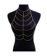 Hipster Bikini Body Chain Chest Chain Full Body Chain Bra Chain Body Jew... - $13.90