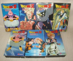 Dragon Ball Z Majin Buu Saga Lot Of 7 VHS Complete Set - £26.01 GBP