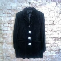 Dennis by Dennis Basso Vintage Black Leather Jacket Size Large NEW - $907.85 MXN