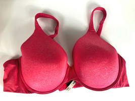 Ambrielle 42C Bra Coral Peach Pink GORGEOUS Everyday Full Coverage 42 C  - £14.54 GBP