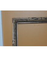 Antique 11"x9" c1910 Picture Frame Art Nouveau Victorian Gold Brown parr... - $67.49