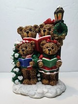 Vtg 1995 Hollybeary USA &quot;Just Beary South of The North Pole&quot; Christmas Figurine - £13.44 GBP