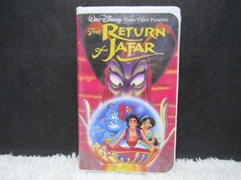 1994 The Return Of Jafar, Walt Disney, Clamshell Case, VHS Tape - £2.99 GBP
