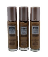 Maybelline Dream Radiant Liquid Foundation 90 Honey Beige Lot Of 3 New - $69.81