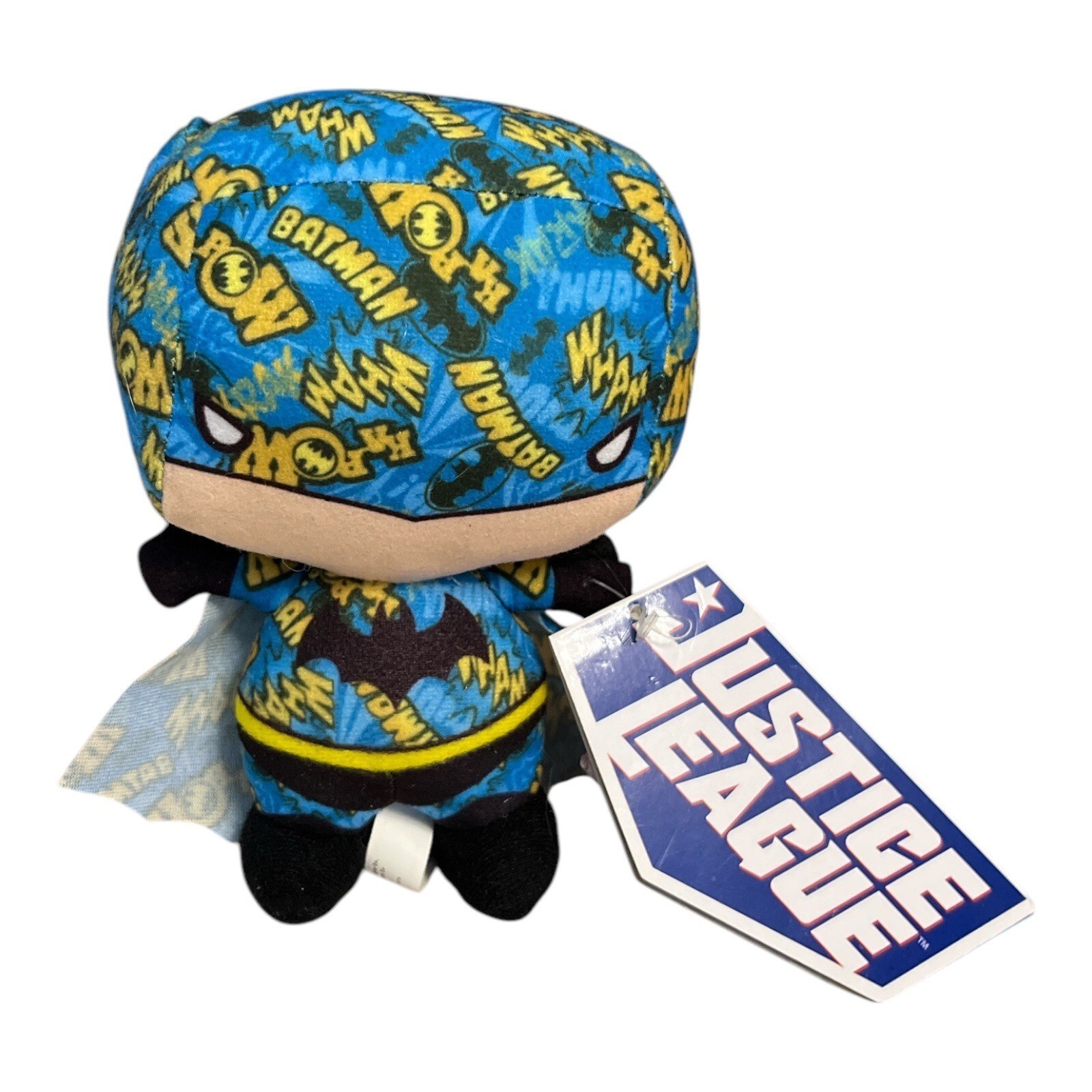 Justice League Batman Plush – Comic Print Design – 7&quot; Collectible Stuffe... - $8.55