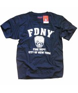 FDNY T-SHIRT, Officially Licensed Crewneck New York Fire Department Athl... - £15.72 GBP+