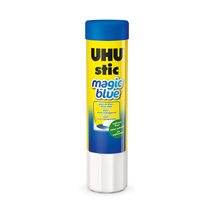 Uhu Colored Glue Stick, 1.41oz Blue, rubs on Blue &amp; Dries Clear, Washabl... - $23.25