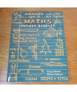 Teaching Textbooks Math 5 Answer Booklet by Greg &amp; Shawn Sabouri - £7.44 GBP