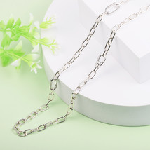 925 Sterling Silver Me Link Chain Necklace Only Compatible ME Collections Charm - £49.38 GBP+