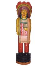WorldBazzar Clearance Axe Hatchet Indian Huge Hand Crafted Wooden Sculpt... - $89.09