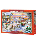 1000 Piece Jigsaw Puzzle, Christmas Tree is Coming, Winter scene, Vintage - €27,15 EUR