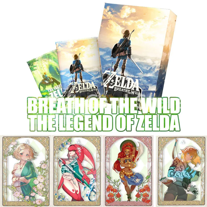 Genuine The Legend Of Zelda Series Breath Of The Wild Card Box Collection Game - £38.36 GBP+