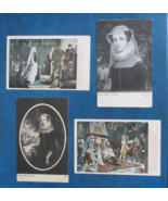 LOT OF 4 VINTAGE (EARLY 1900&#39;s) MARY QUEEN OF SCOTS POSTCARDS - $4.95