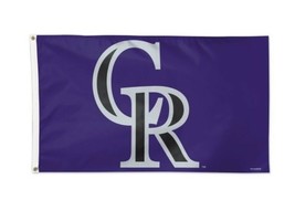 Colorado Rockies Flag 3x5ft Banner Polyester Baseball rockies001 - £12.58 GBP