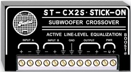 RDL ST-CX2S Subwoofer Crossover Filter, Active Subwoofer Equalization - $219.00