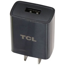 TCL (5V/1A) Single USB Port Wall Charger Travel Adapter - Black (UC13US) - £5.44 GBP