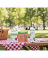 Herbalife Peach Tea 3.6 oz +Grape Aloe Pint+30 Tropical Force Liftoff  S... - $158.40