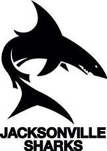 Jacksonville Sharks WFL World Football League Mens Polo XS-6XL, LT-4XLT NFL New - £21.01 GBP+